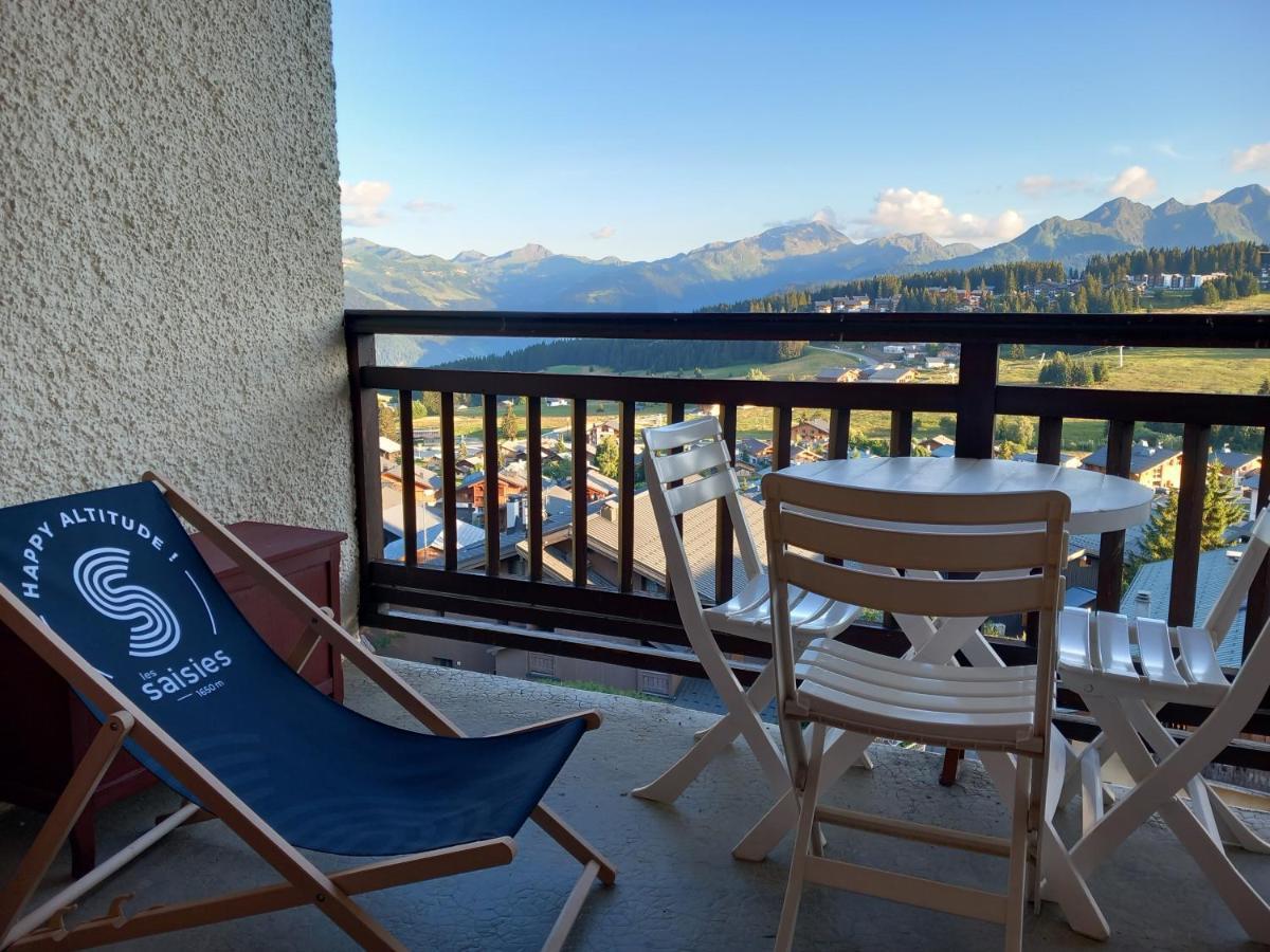 Appartement Chalet En Plein Centre Des Saisies โอตลุซ ภายนอก รูปภาพ