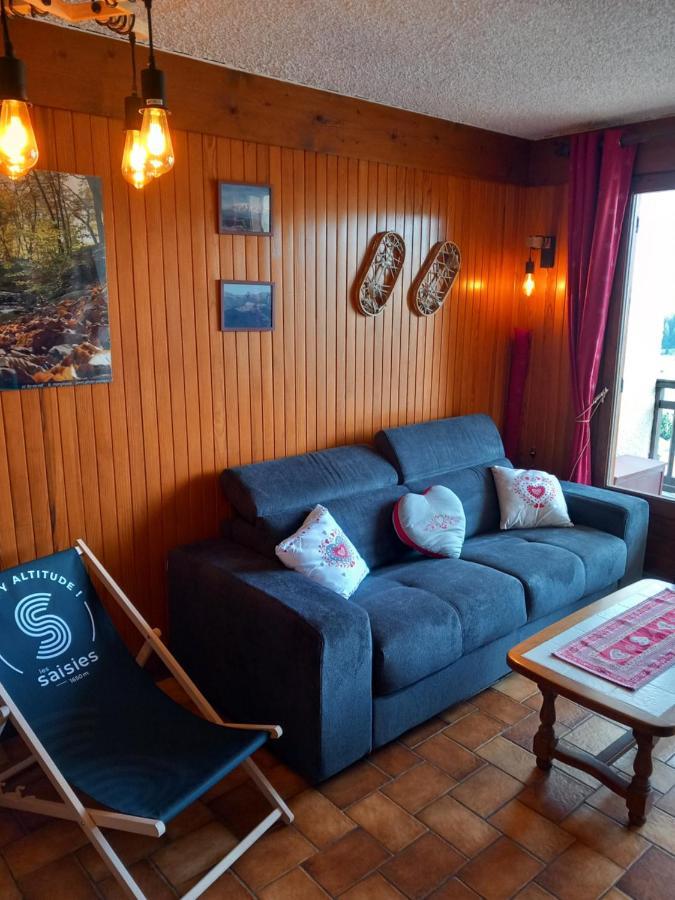 Appartement Chalet En Plein Centre Des Saisies โอตลุซ ภายนอก รูปภาพ